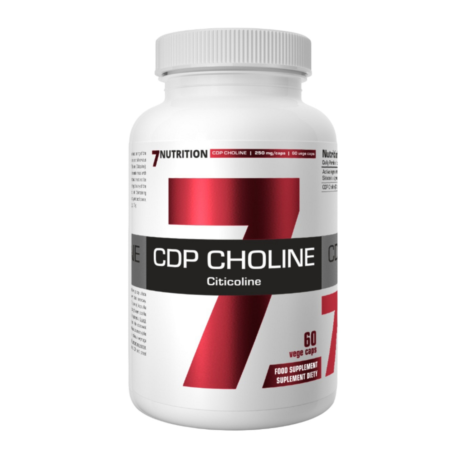 7Nutrition CDP Choline 60 Vege Caps