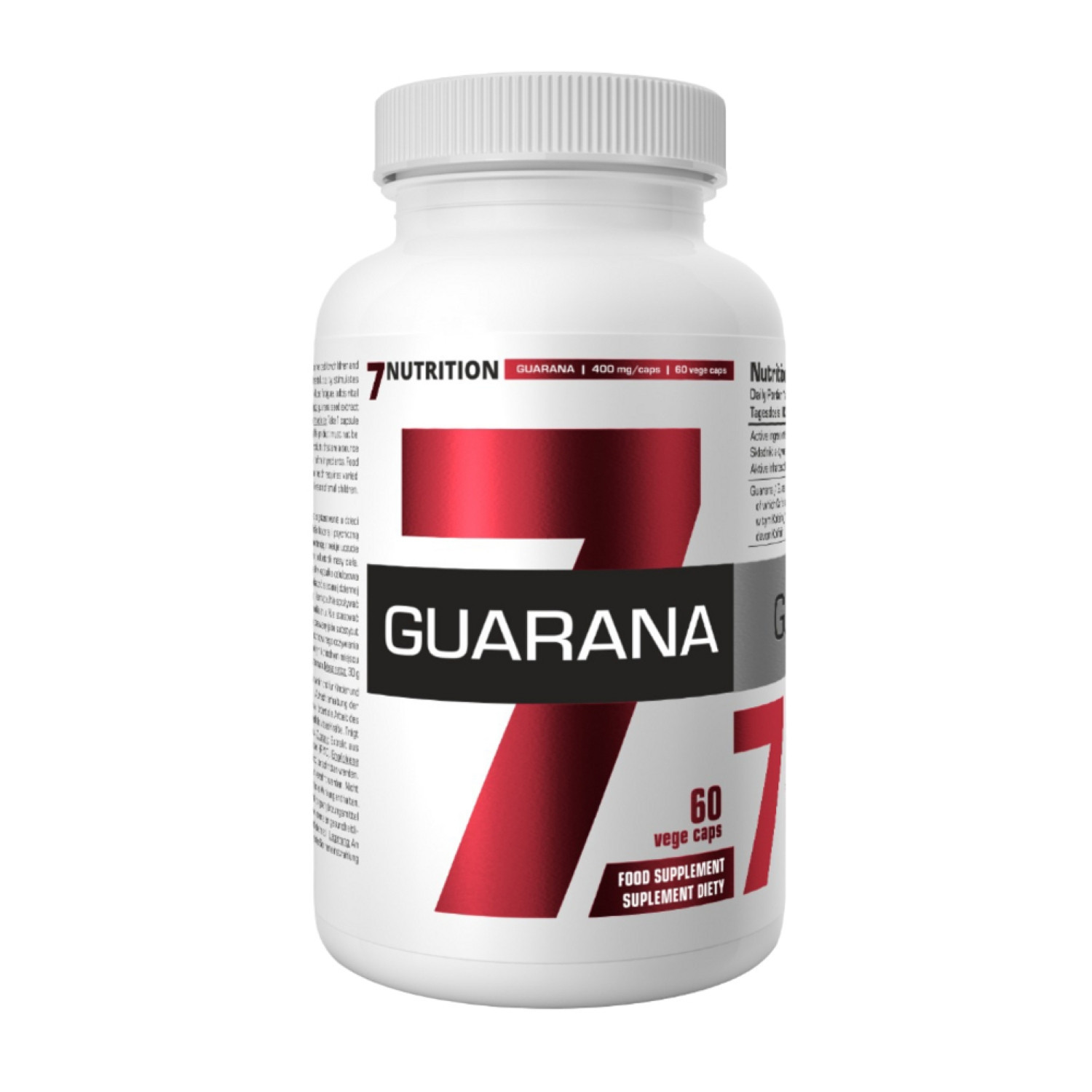 7Nutrition Guarana 60 Vege Caps 7Nutrition Guarana 60 Vege Caps