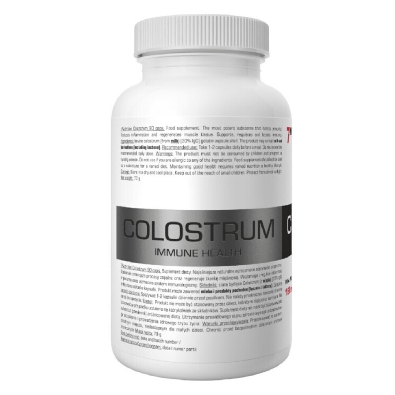 7Nutrition Colostrum 90 Caps