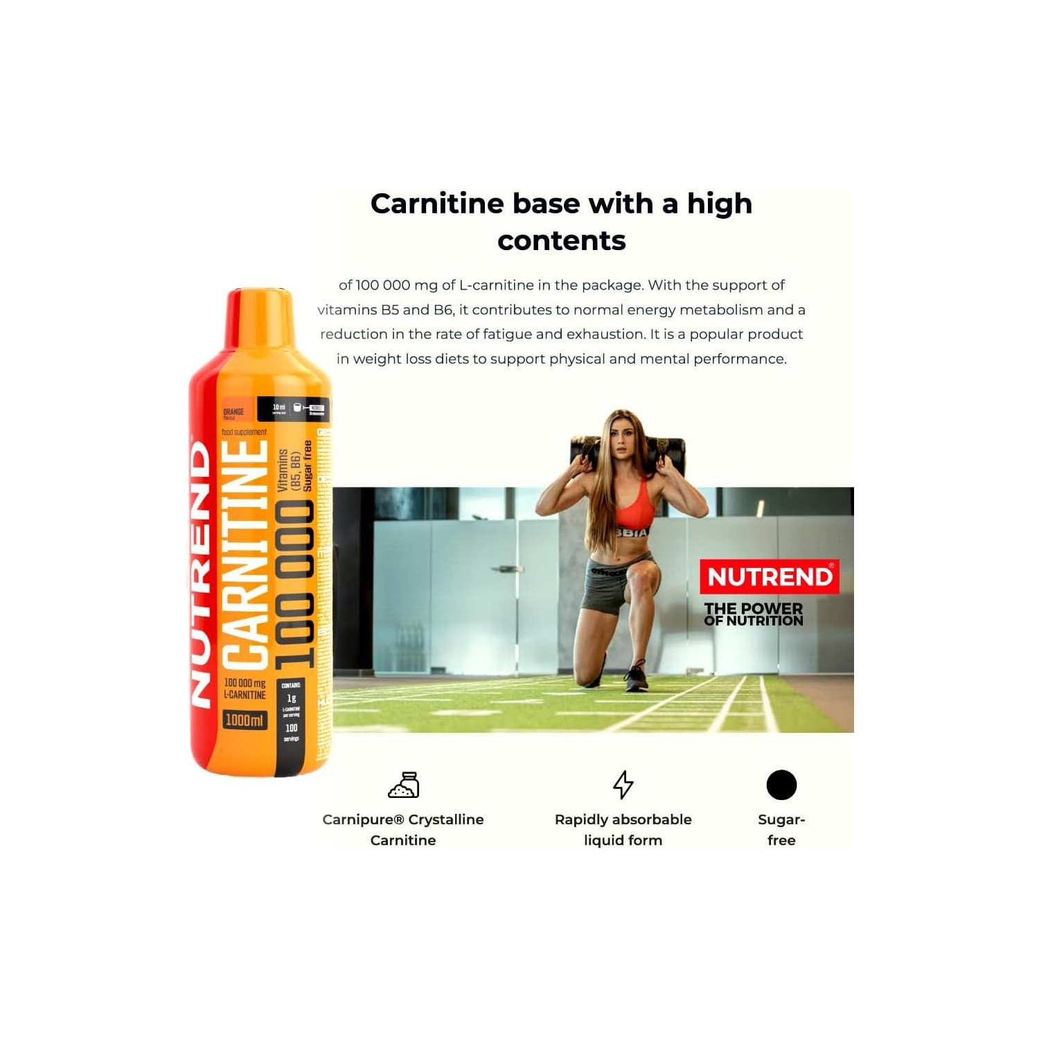 Nutrend Carnitine 100 000 1000ml