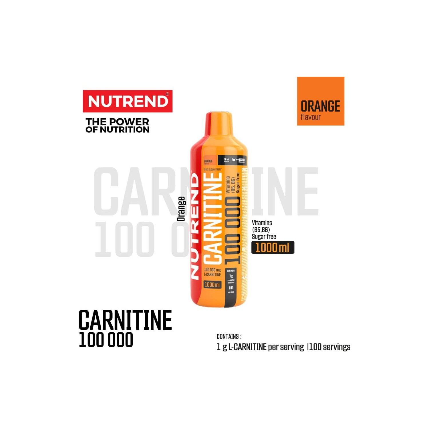 Nutrend Carnitine 100 000 1000ml