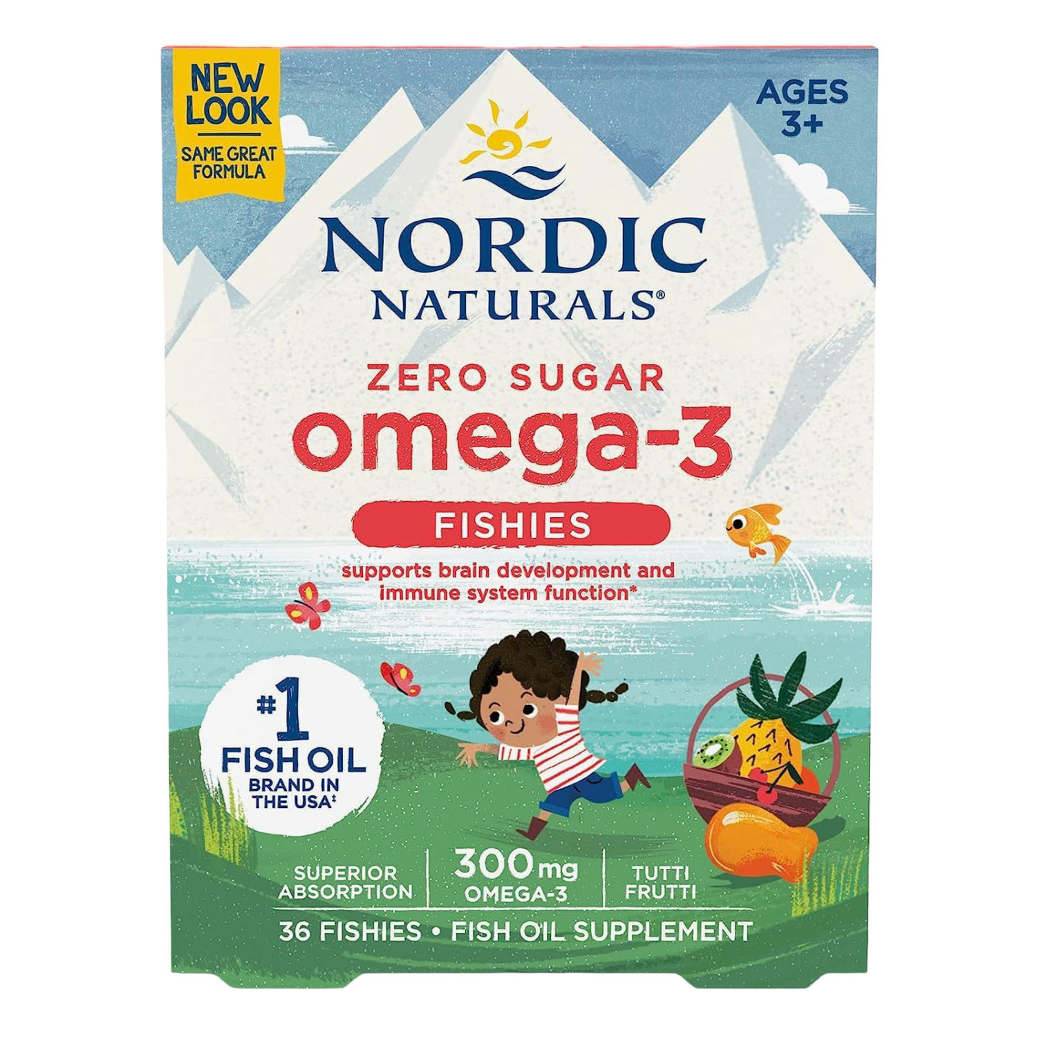 Nordic Naturals Omega-3 Fishies 36 Chews