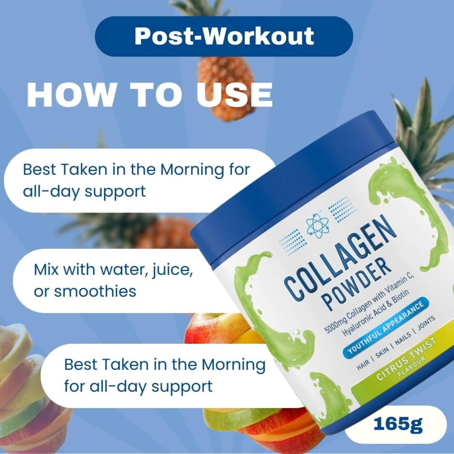 Applied Nutrition Collagen Powder 165g Applied Nutrition Collagen Powder 165g