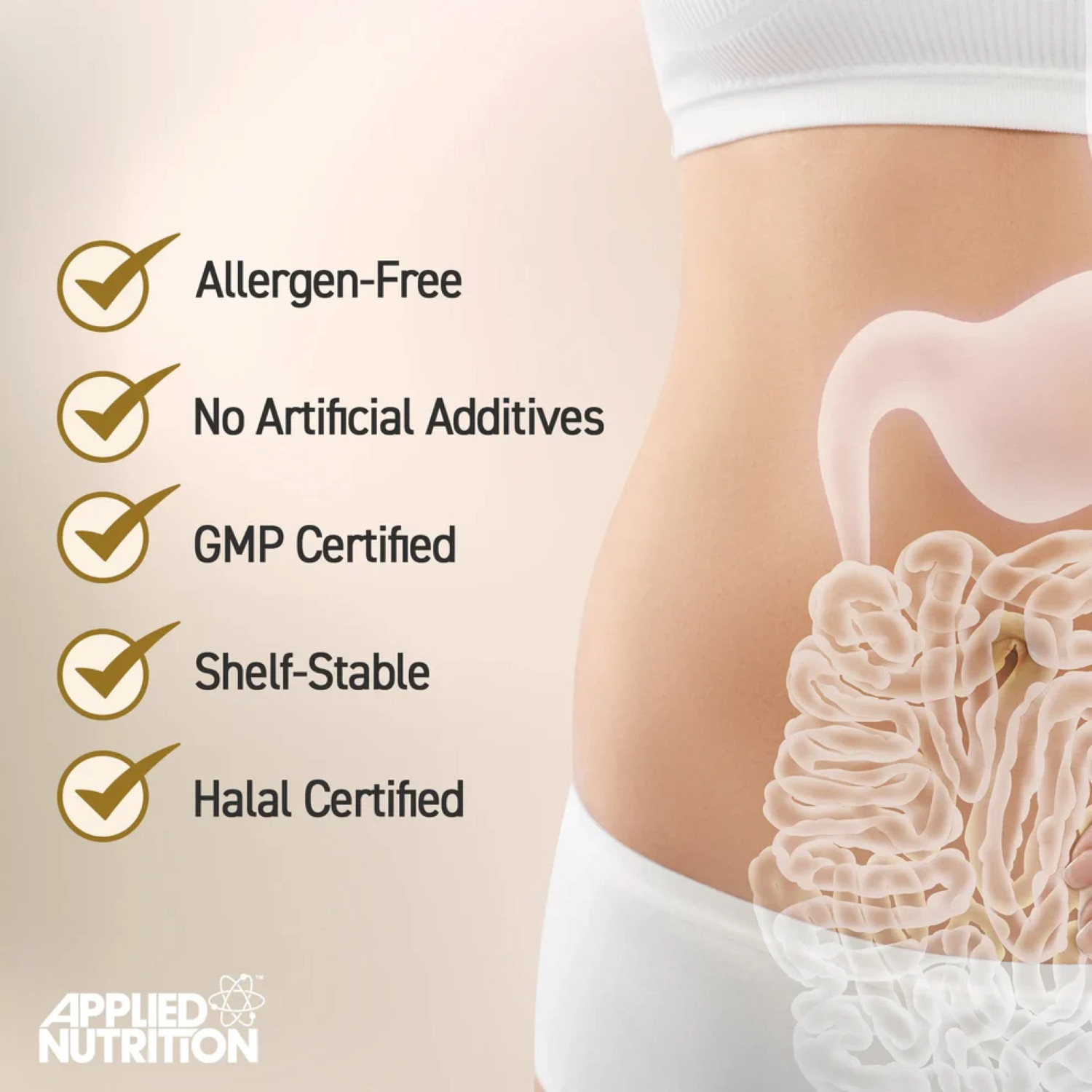 Applied Nutrition Gut Health 60 Caps Applied Nutrition Gut Health 60 Caps