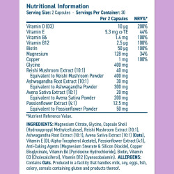 Applied Nutrition Relax & Calm 60 Caps Applied Nutrition Relax & Calm 60 Caps