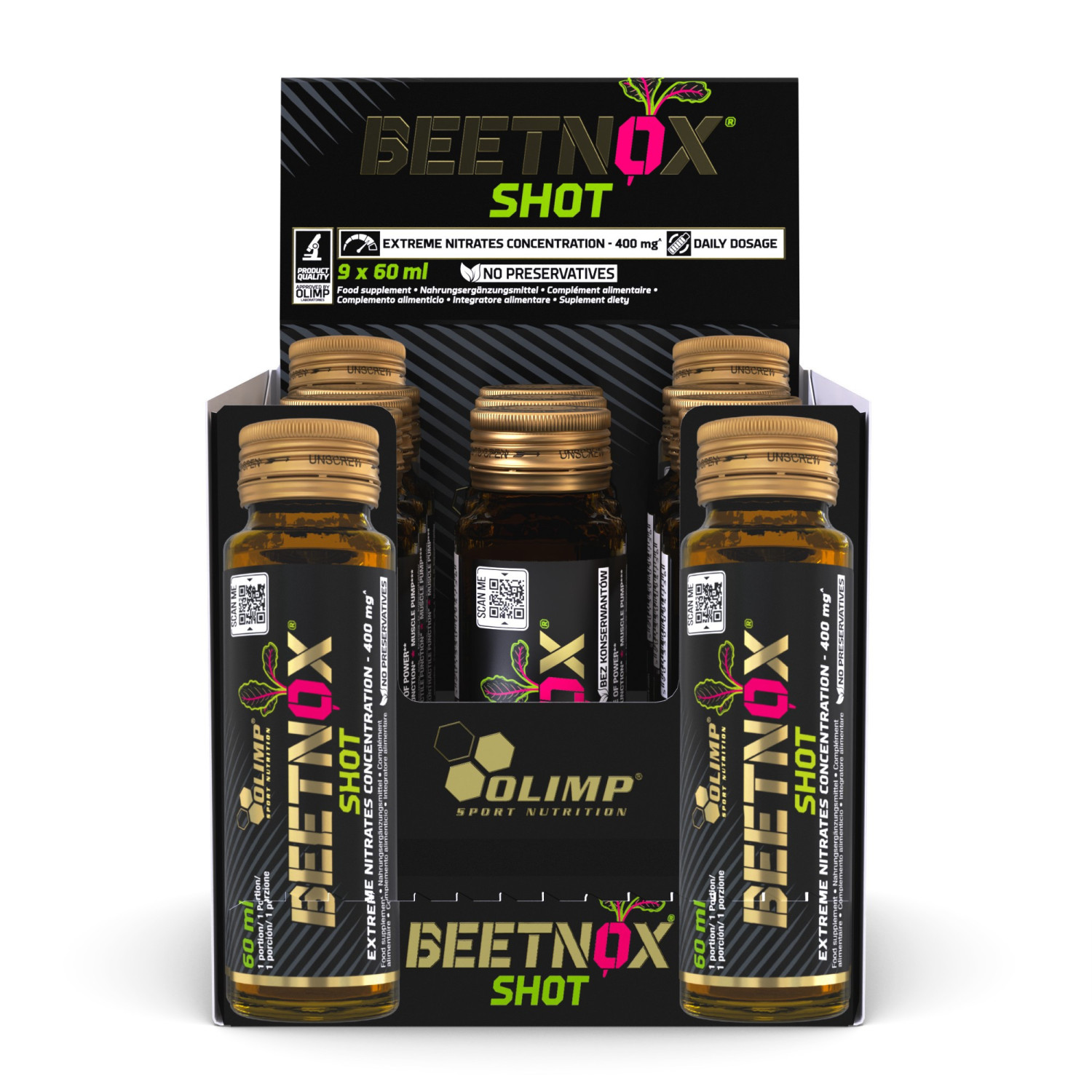 Olimp Nutrition BeetNox Shot 9 x 60ml