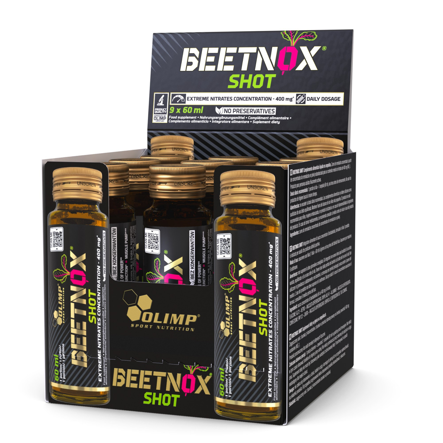 Olimp Nutrition BeetNox Shot 9 x 60ml