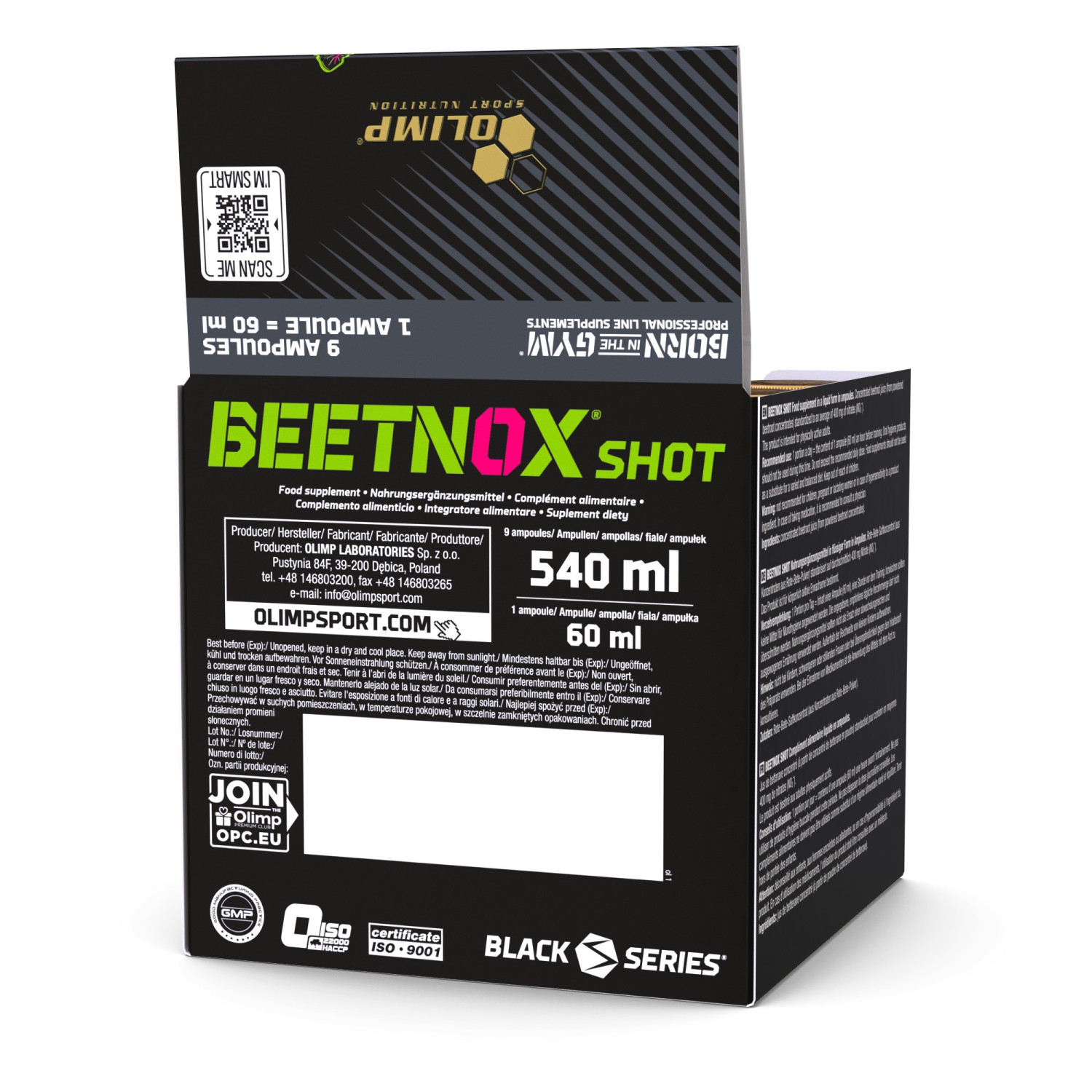Olimp Nutrition BeetNox Shot 9 x 60ml
