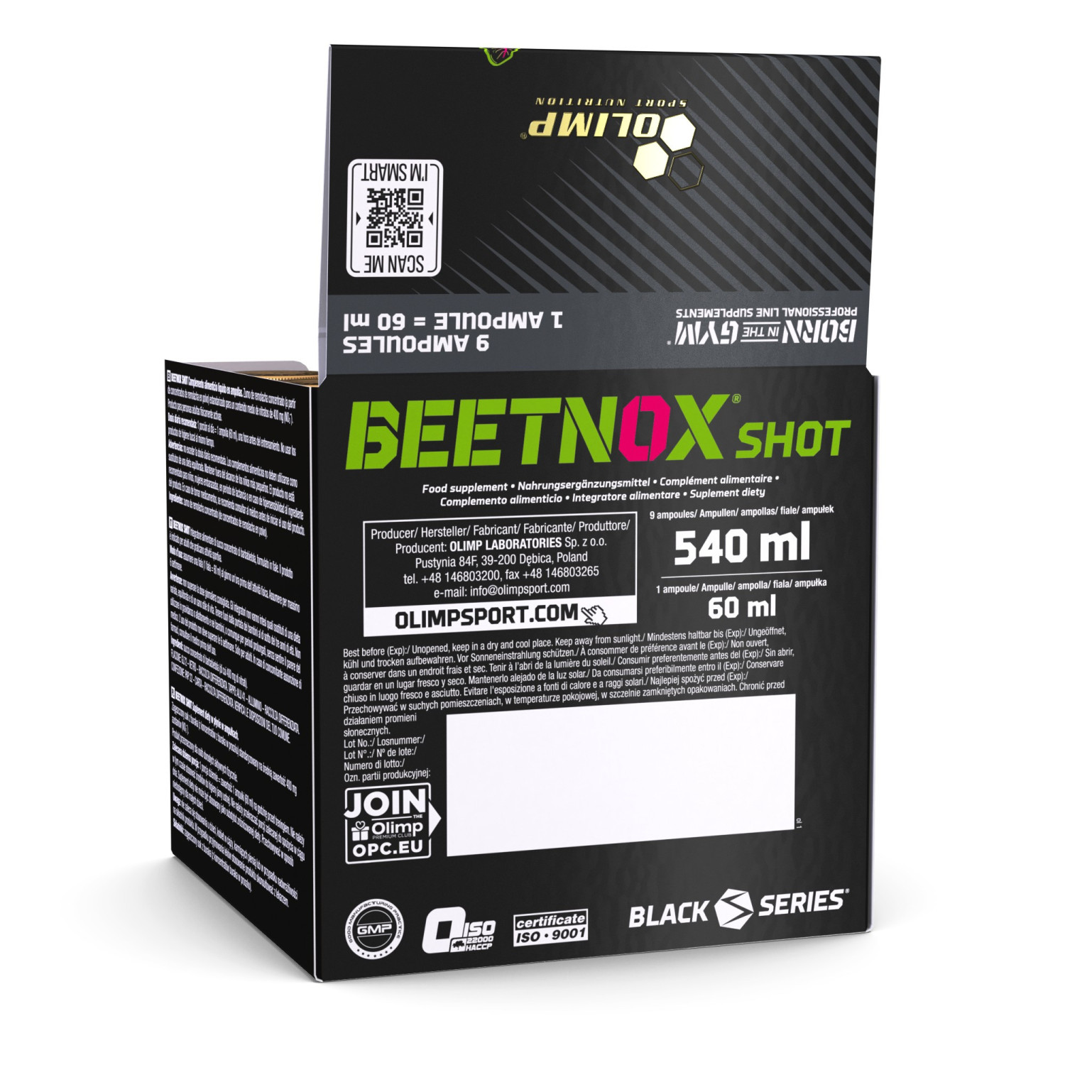 Olimp Nutrition BeetNox Shot 9 x 60ml