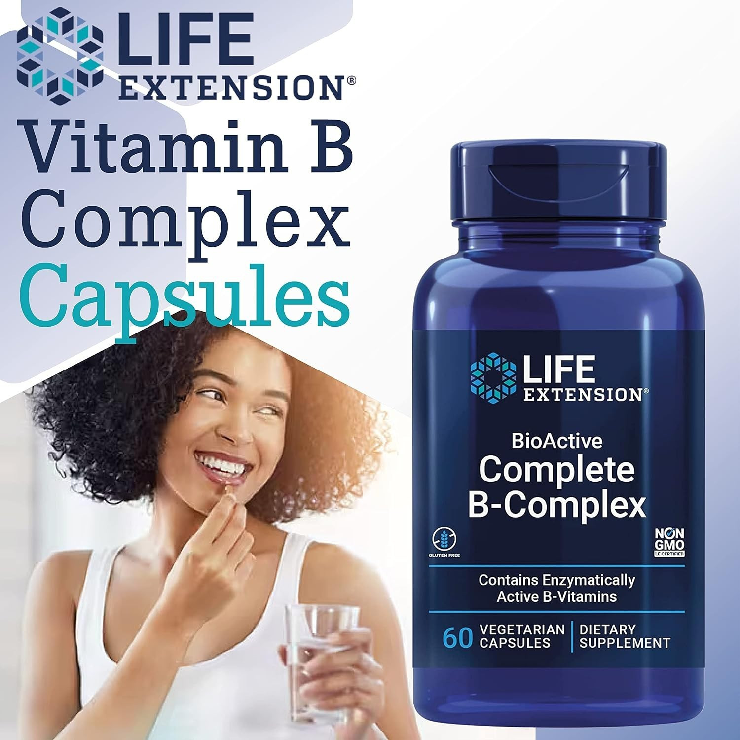 Life Extension Complete B‑Complex 60 Caps