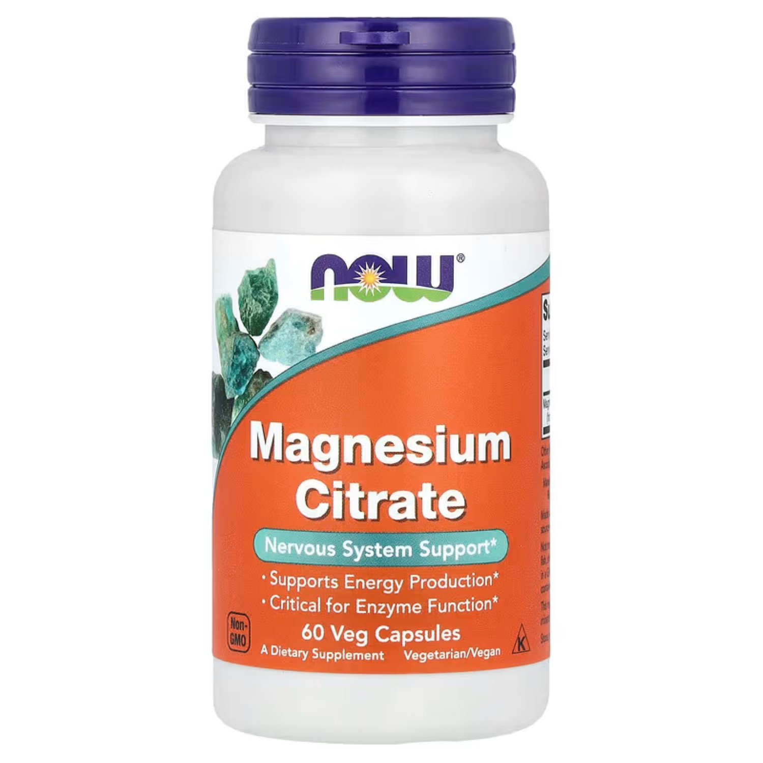 NOW Foods Magnesium Citrate 400mg Caps