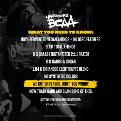 Mutant Hardcore BCAA Powder 390g Mutant Hardcore BCAA Powder 390g