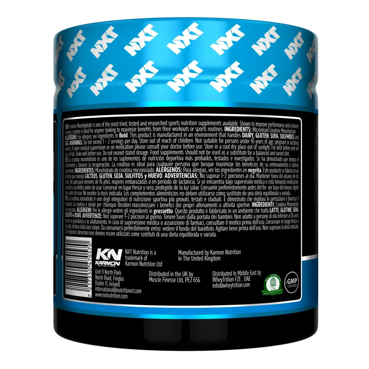 NXT Nutrition Micronised Creatine Powder 300g NXT Nutrition Micronised Creatine Powder 300g