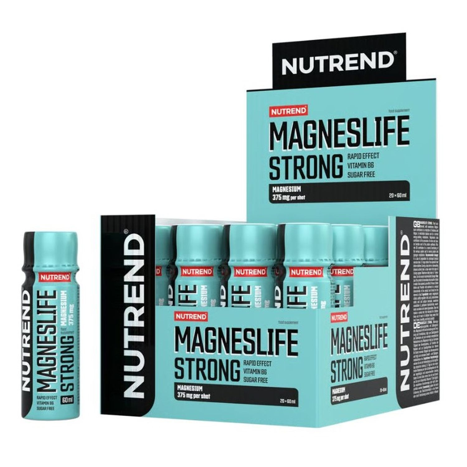 Nutrend MagnesLife Strong Shots 20 x 60ml