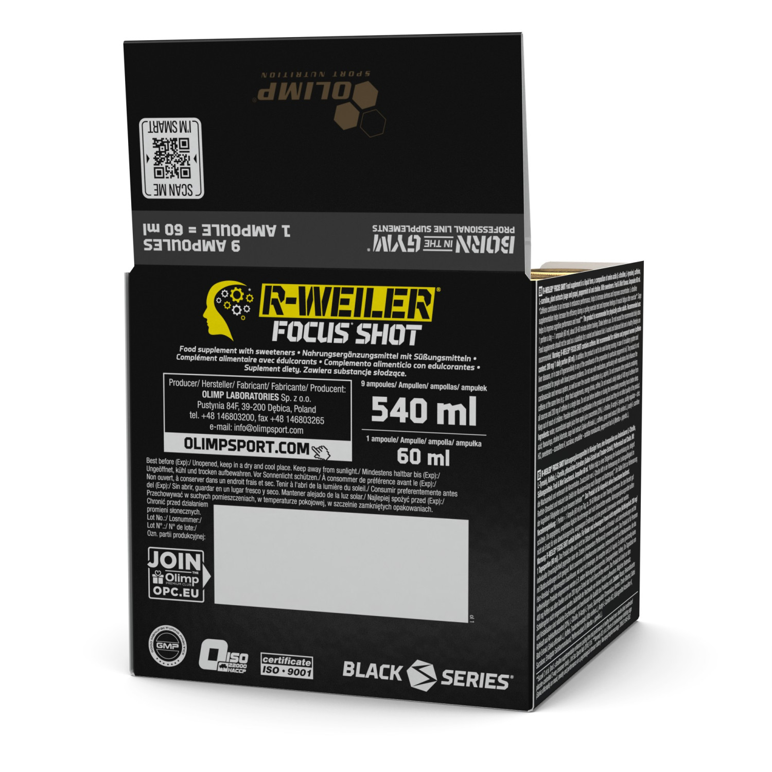 Olimp Nutrition R‑Weiler Focus Shots 9 x 60ml Olimp Nutrition R‑Weiler Focus Shots 9 x 60ml