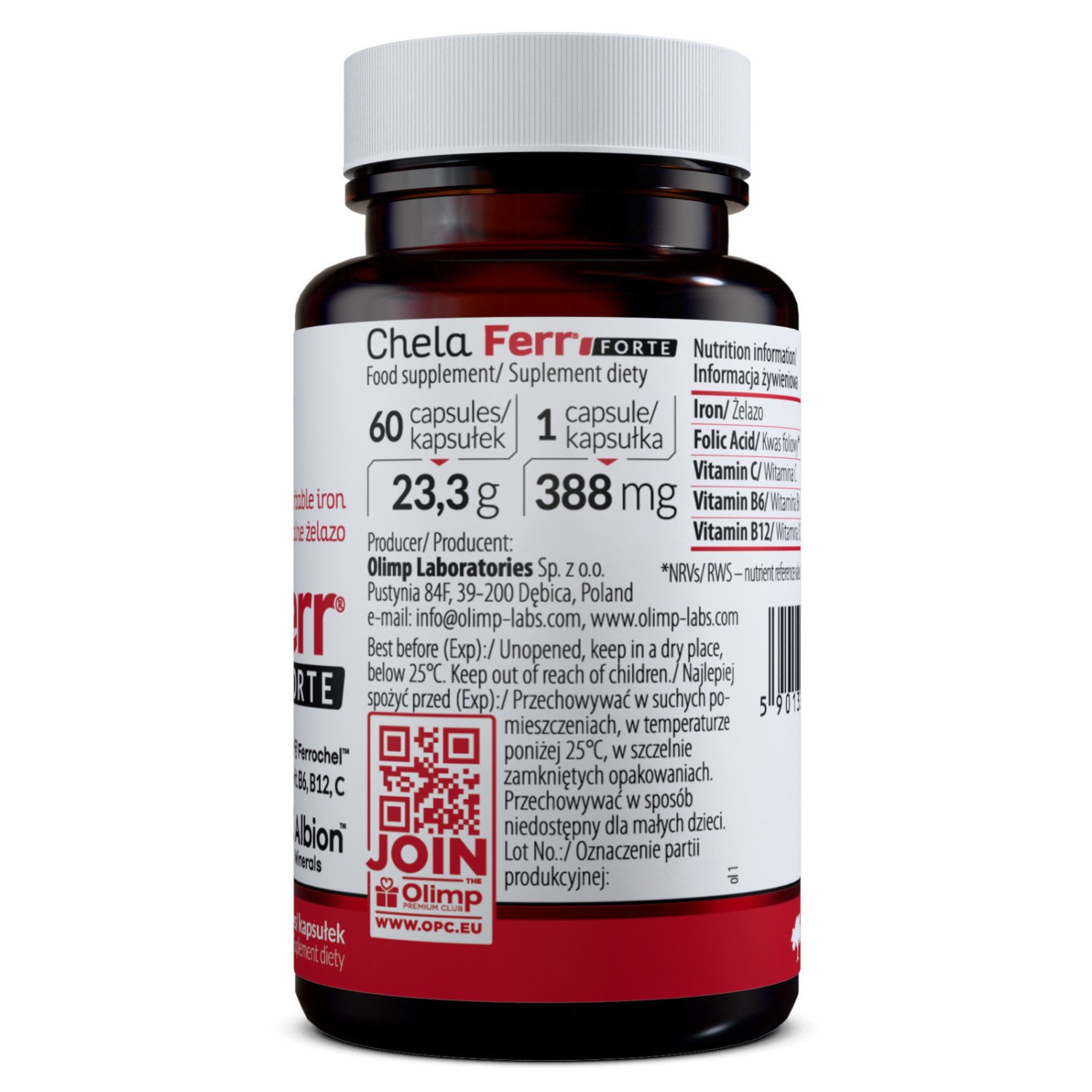 Olimp Labs Chela Ferr Forte 60 Caps Olimp Labs Chela Ferr Forte 60 Caps