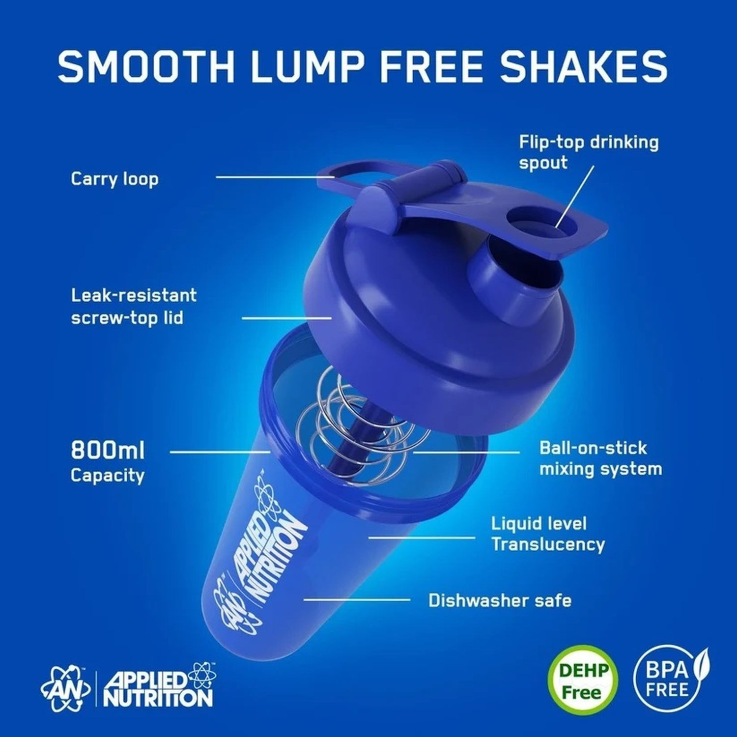 Applied Nutrition Premium Shaker 800ml