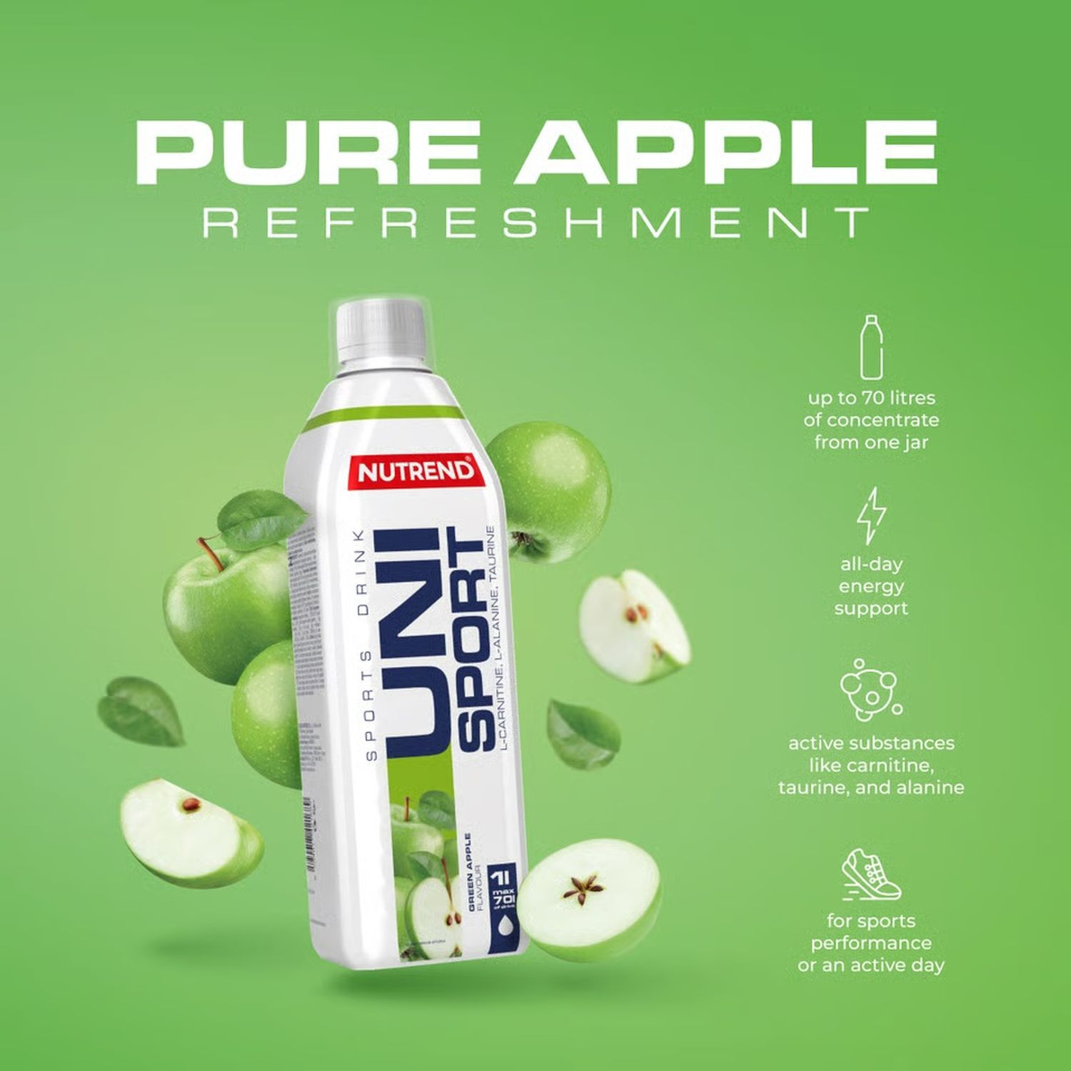 Nutrend Unisport Drink Hypotonic Concentrate