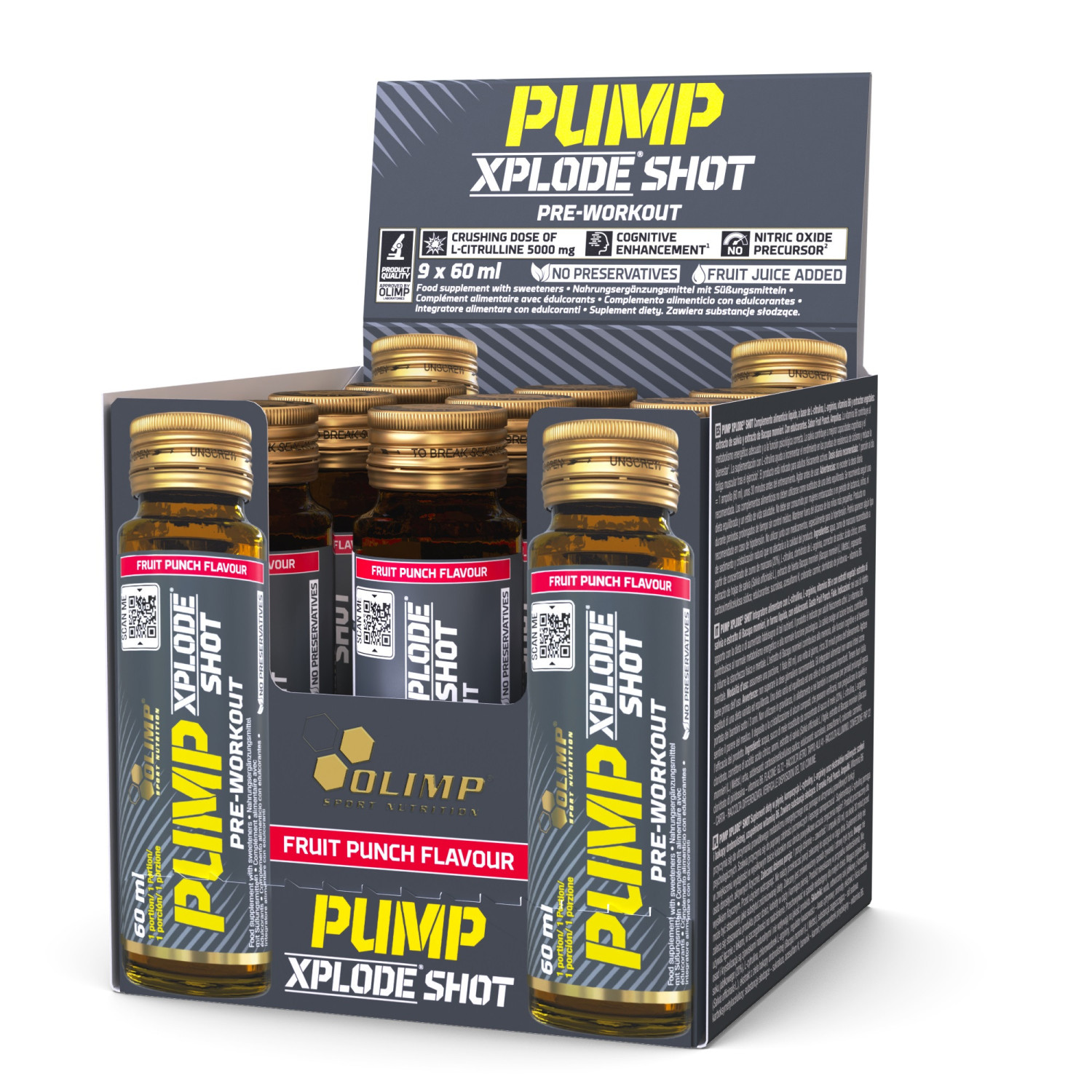 Olimp Nutrition Pump Xplode Shot 9 x 60ml