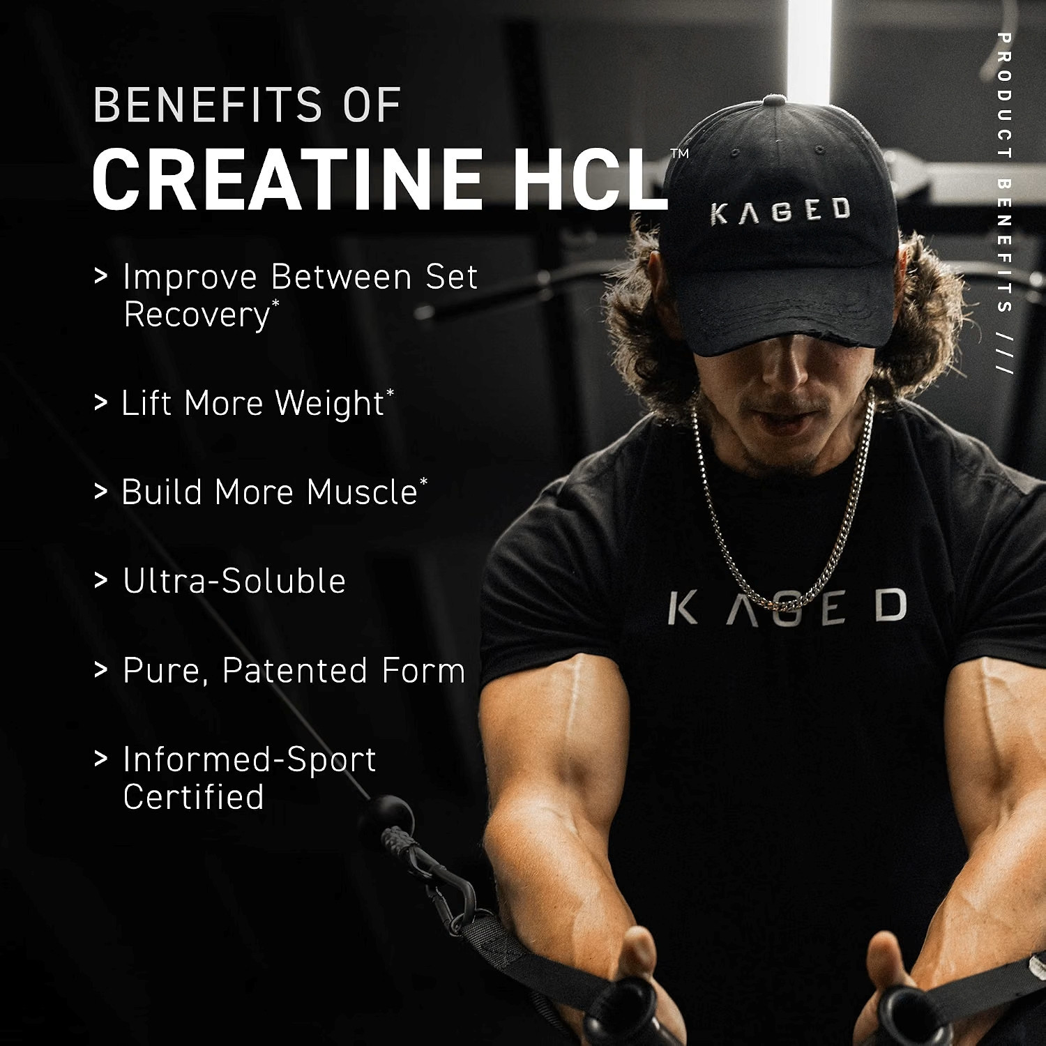 Kaged Muscle Creatine HCl Flavoured Powder Kaged Muscle Creatine HCl Flavoured Powder