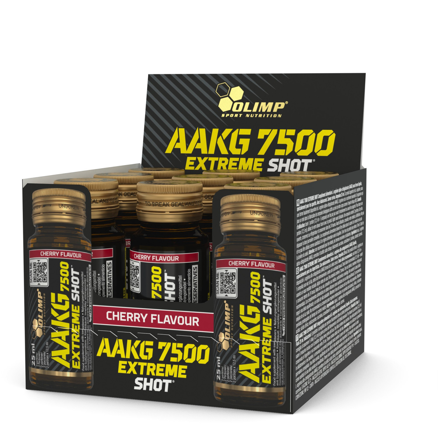 Olimp Nutrition AAKG 7500 Extreme Shot 9 x 25ml