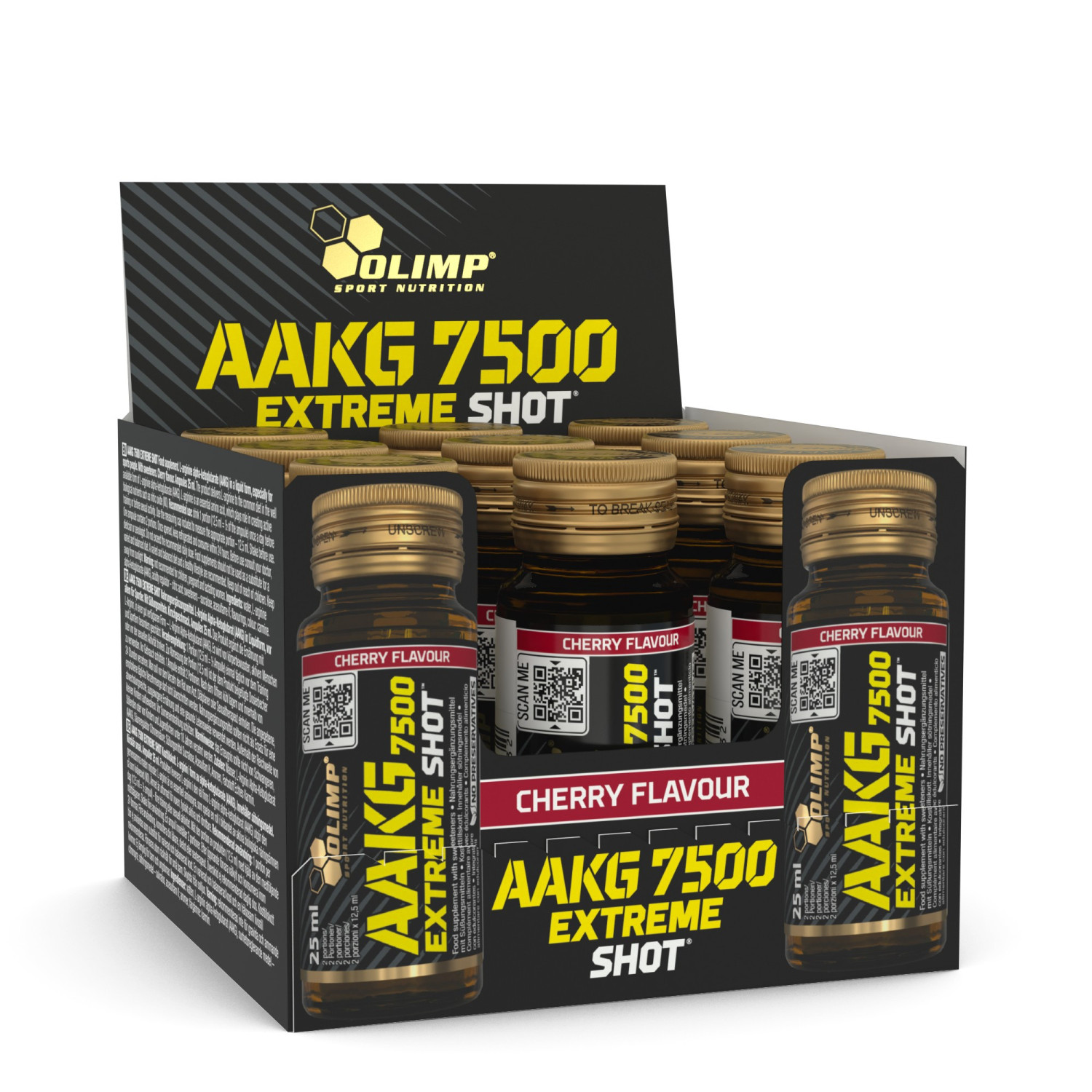 Olimp Nutrition AAKG 7500 Extreme Shot 9 x 25ml
