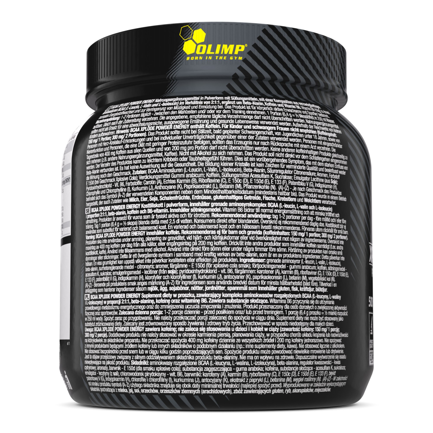Olimp Nutrition BCAA Xplode Energy Powder 500g Olimp Nutrition BCAA Xplode Energy Powder 500g