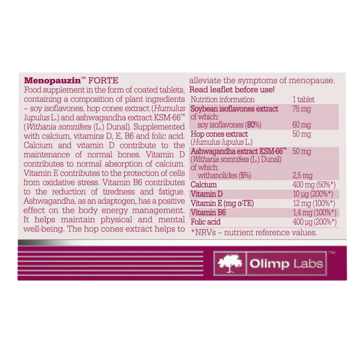 Olimp Labs Menopauzin Forte 30 Tabs Olimp Labs Menopauzin Forte 30 Tabs
