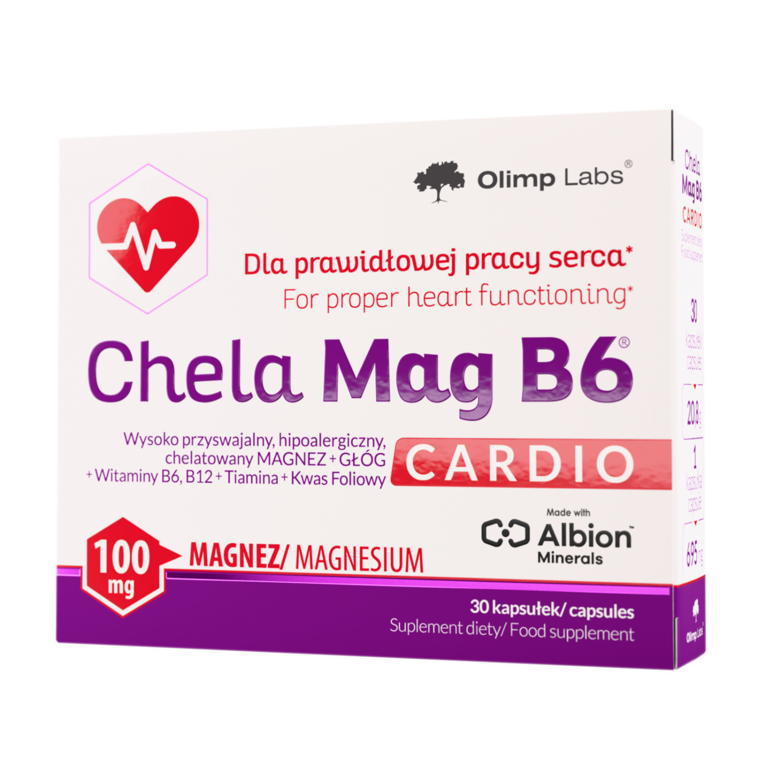Olimp Labs Chela Mag B6 Cardio 30 Caps Olimp Labs Chela Mag B6 Cardio 30 Caps