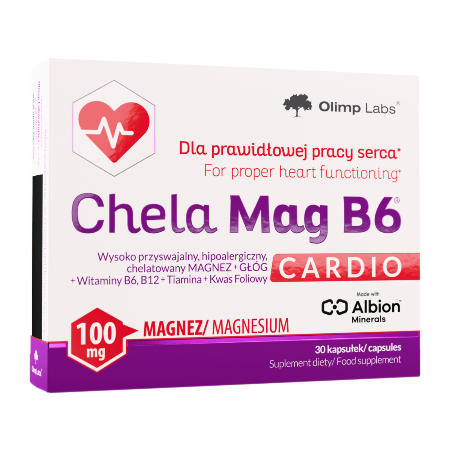 Olimp Labs Chela Mag B6 Cardio 30 Caps Olimp Labs Chela Mag B6 Cardio 30 Caps