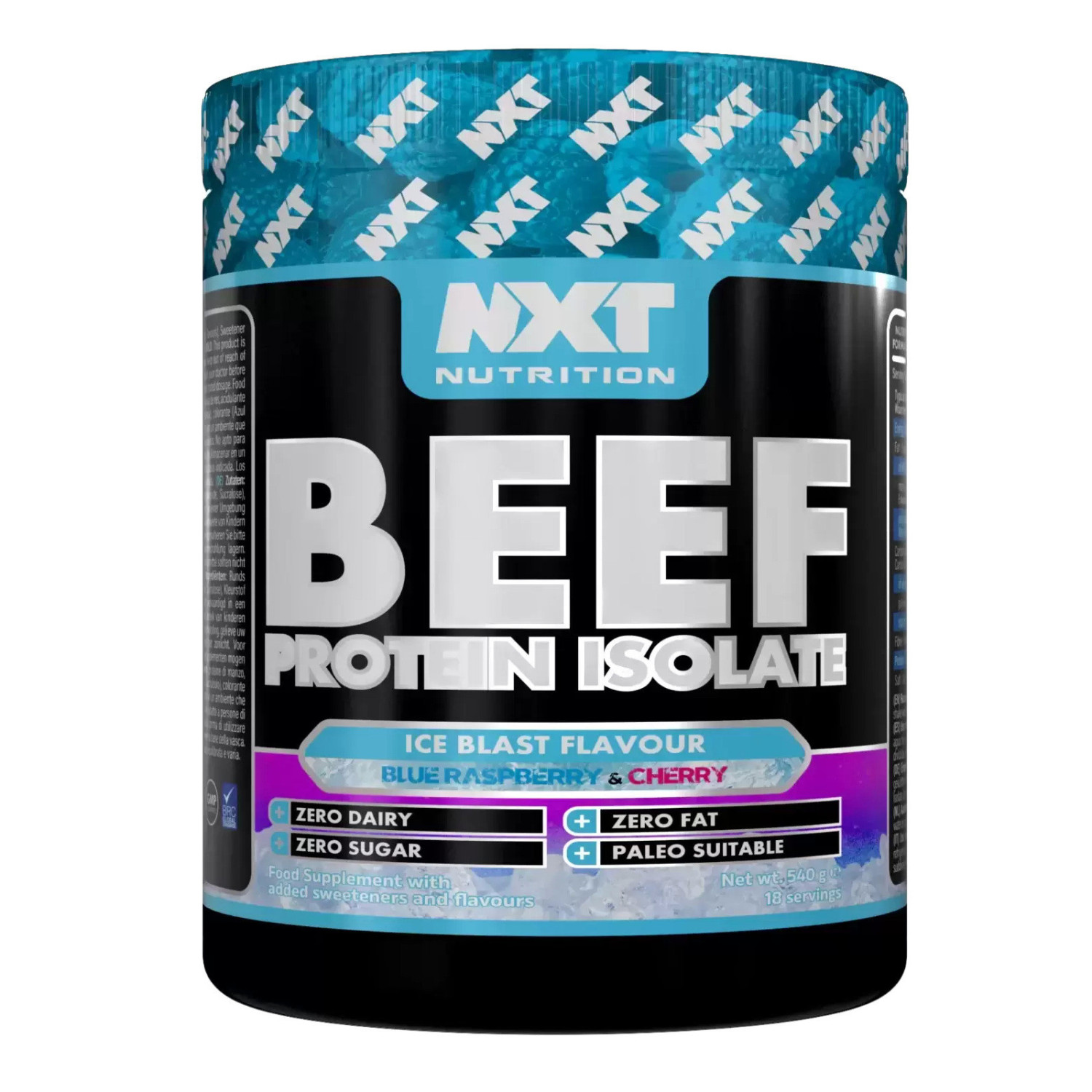 NXT Nutrition Beef Protein Isolate Powder