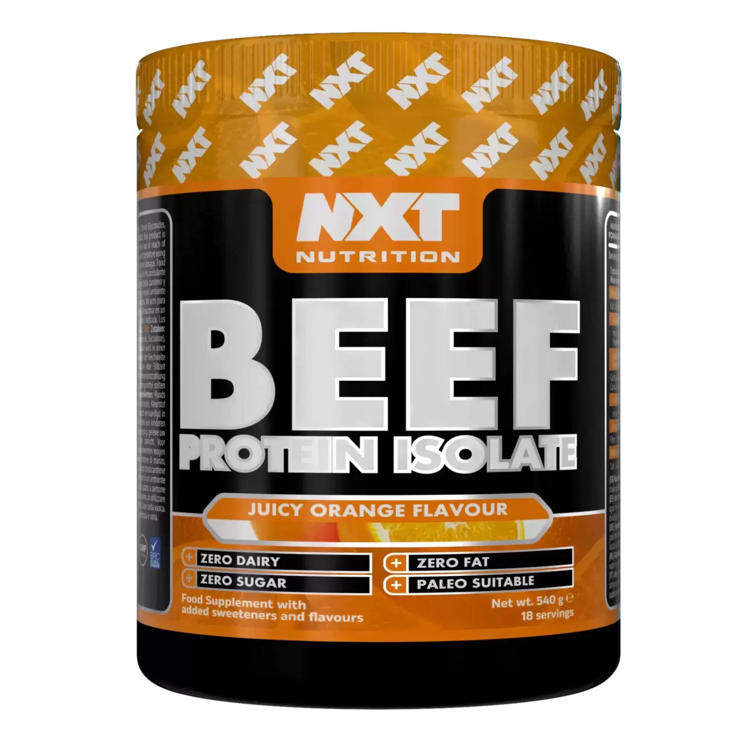 NXT Nutrition Beef Protein Isolate Powder