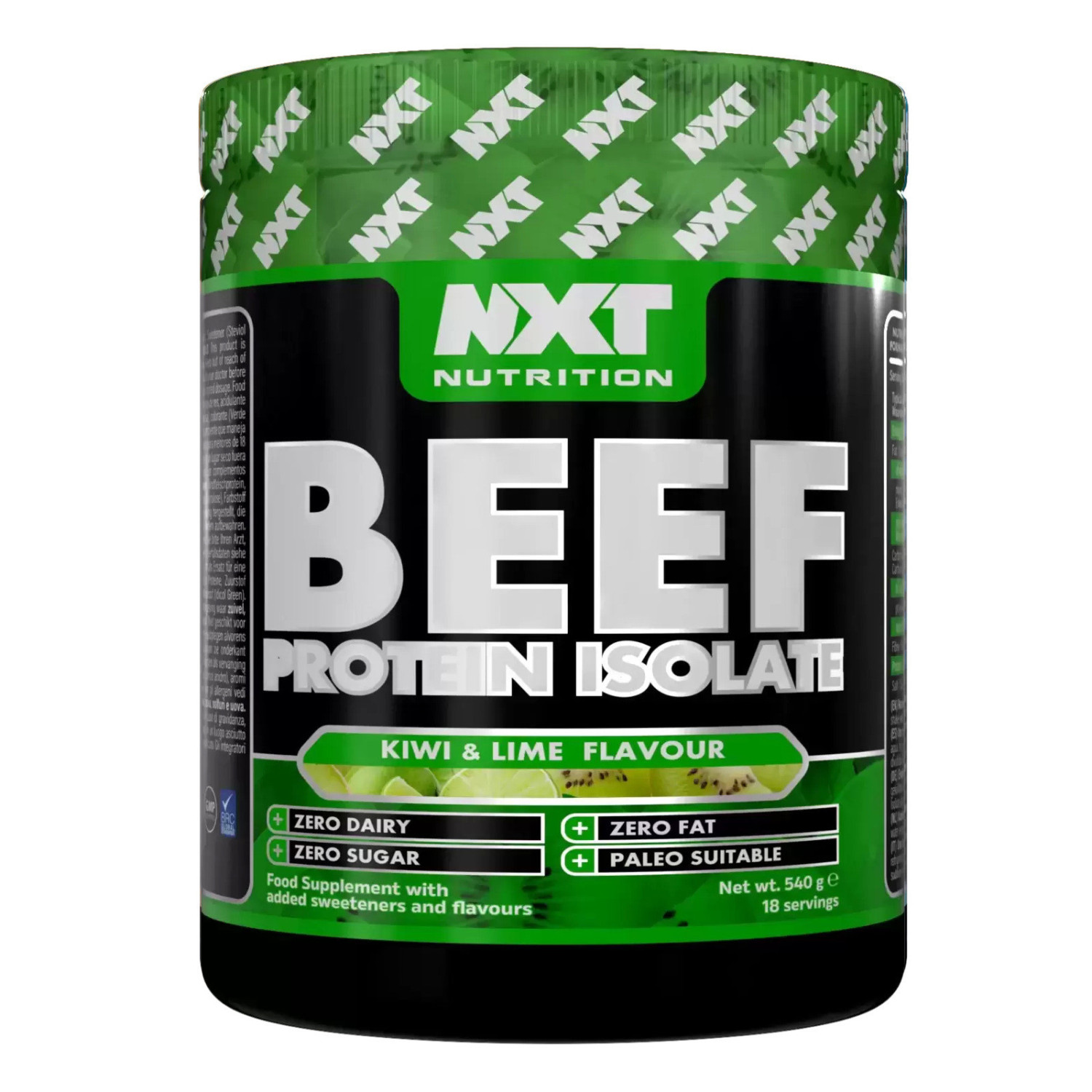 NXT Nutrition Beef Protein Isolate Powder
