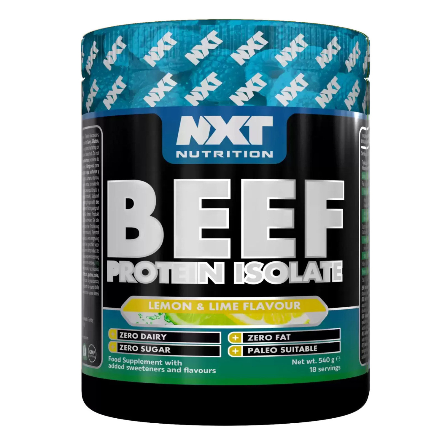 NXT Nutrition Beef Protein Isolate Powder