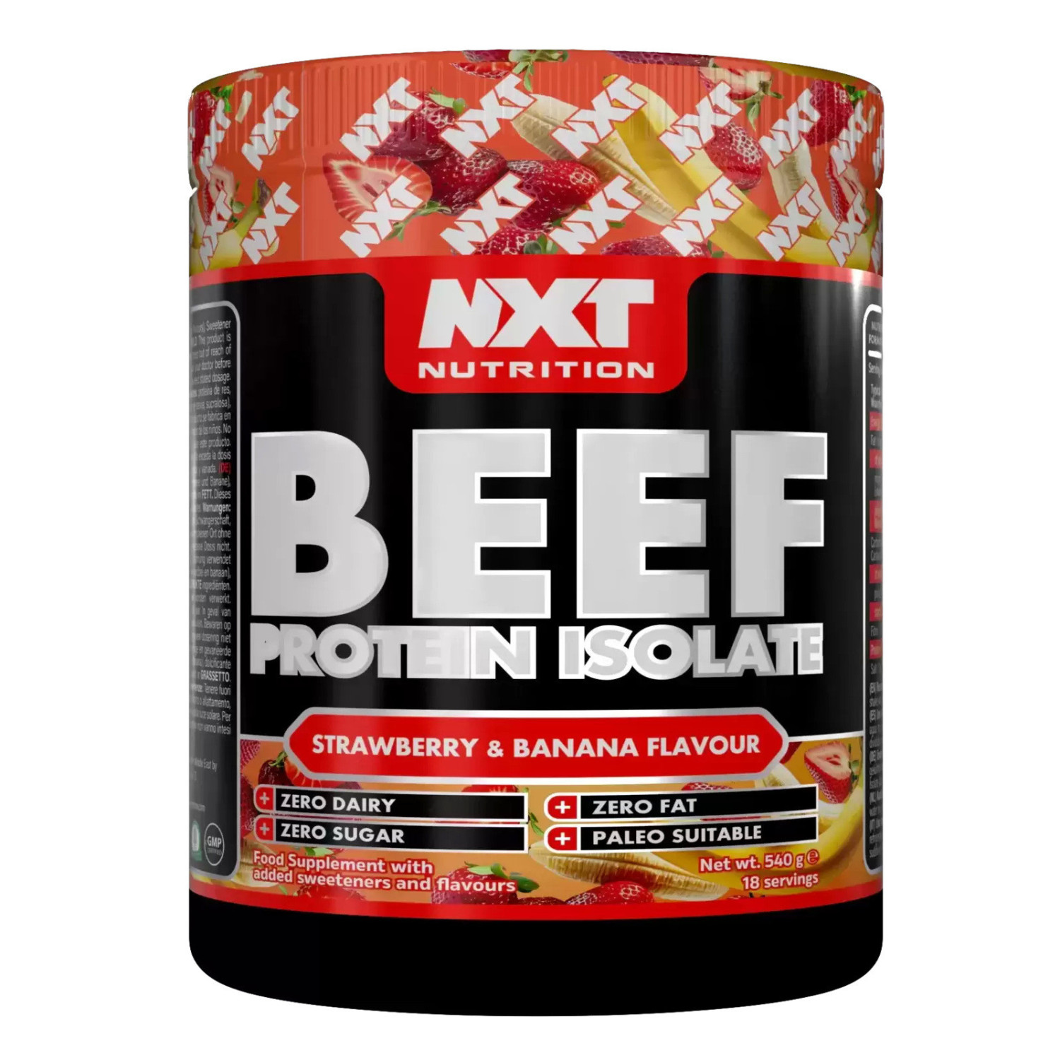 NXT Nutrition Beef Protein Isolate Powder