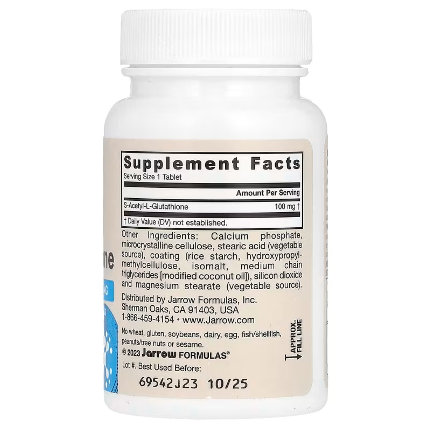Jarrow Formulas S-acetyl L-glutathione 60 Tabs Jarrow Formulas S-acetyl L-glutathione 60 Tabs