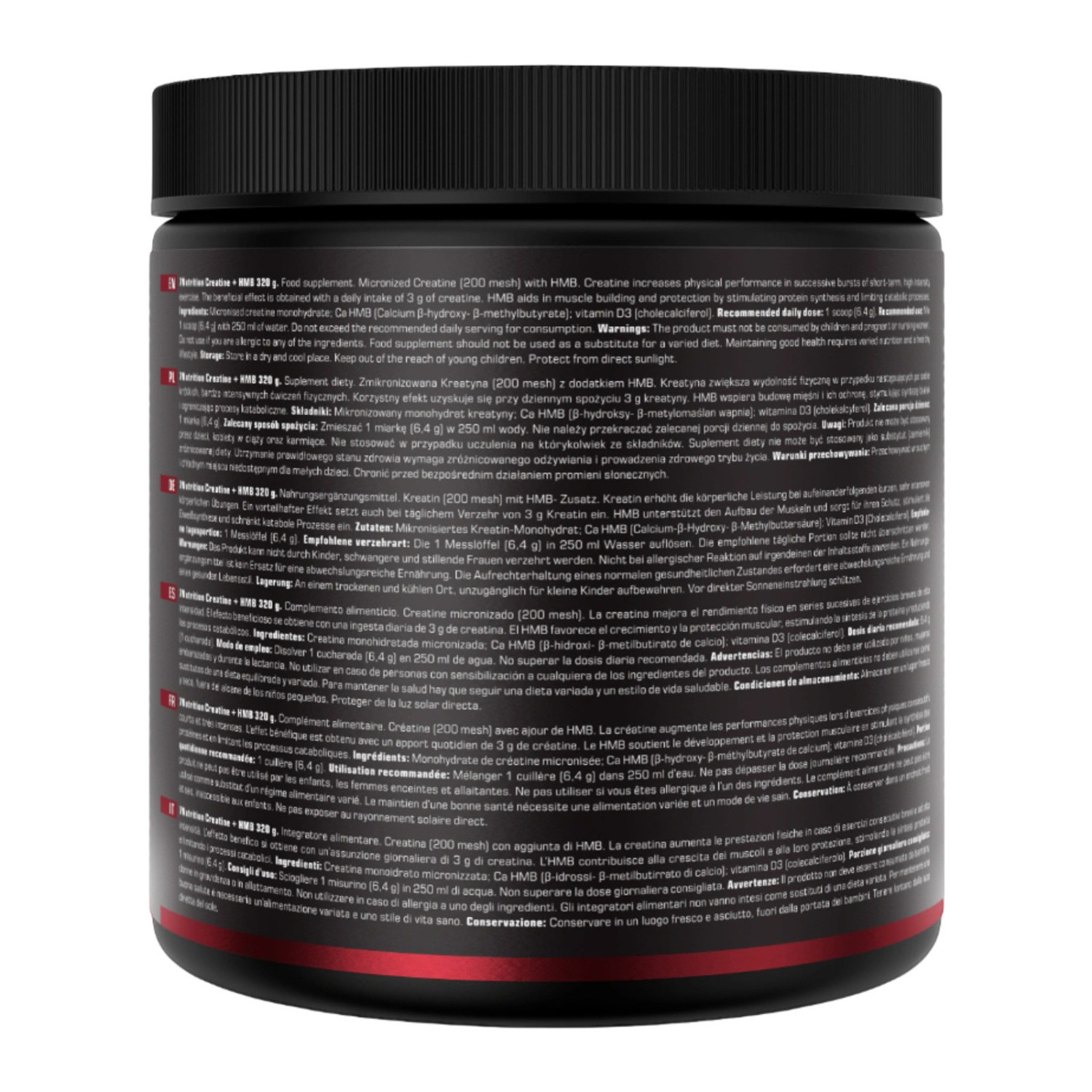 7Nutrition Creatine + HMB Powder 320g