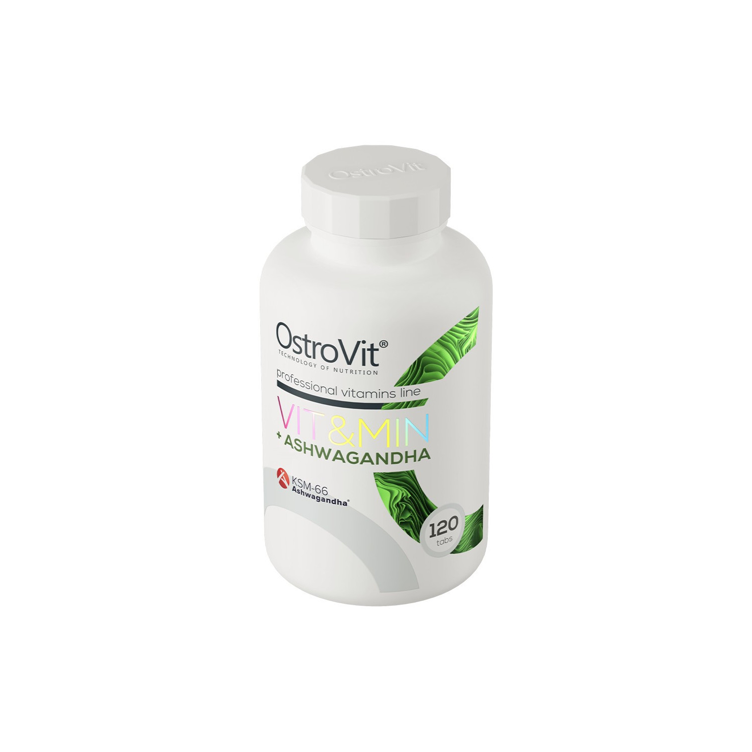 Ostrovit Vit&Min + Ashwagandha KSM-66 120 Tabs