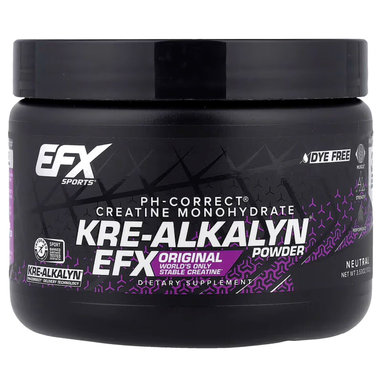 EFX Sports Kre-Alkalyn Neutral Powder