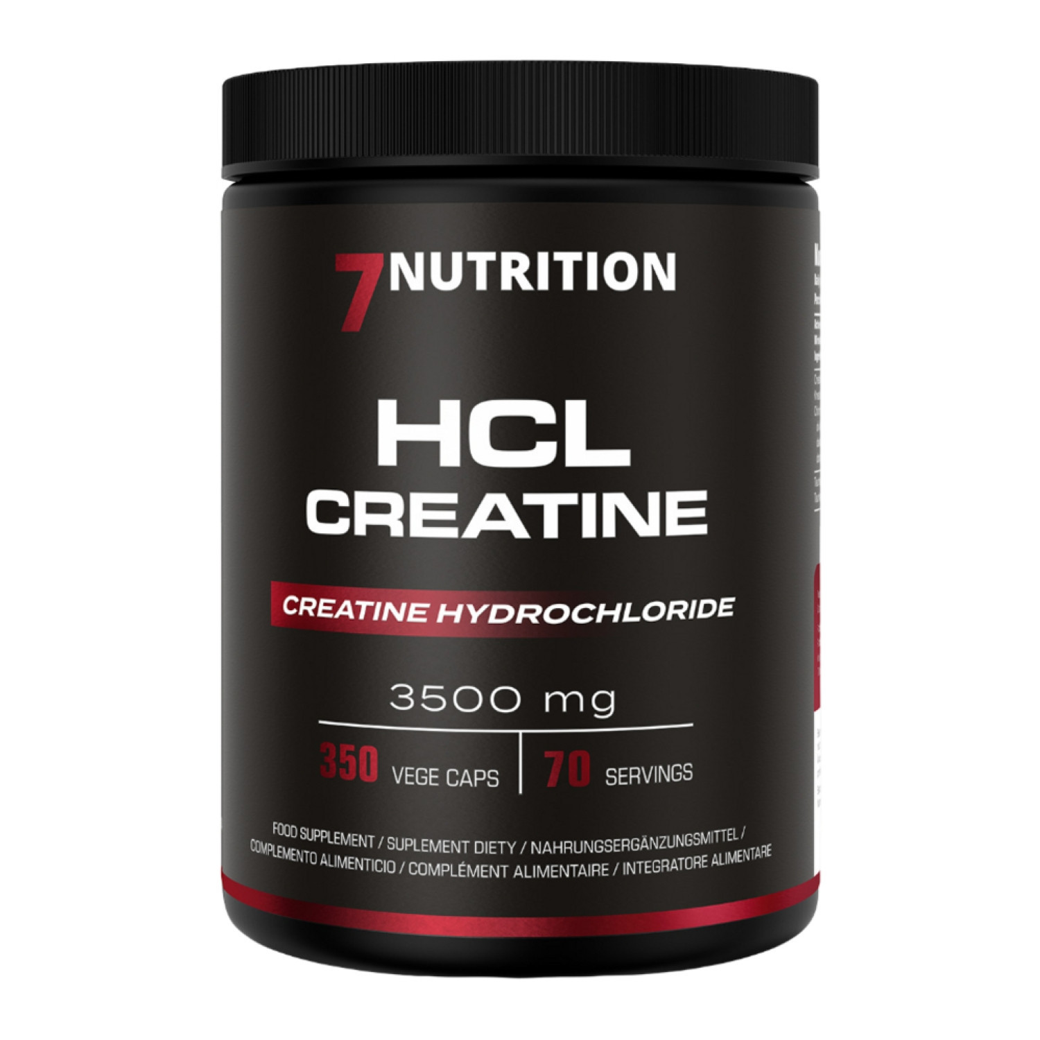 7Nutrition HCL Creatine 350 Vege Caps 7Nutrition HCL Creatine 350 Vege Caps