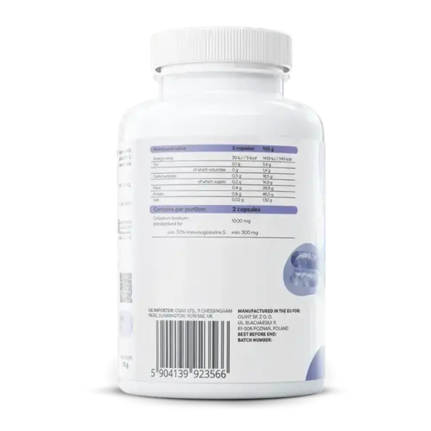 Osavi Colostrum 1000mg Caps Osavi Colostrum 1000mg Caps