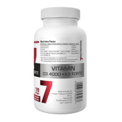 7Nutrition Vitamin D3 4000 + K2 Forte 120 Caps 7Nutrition Vitamin D3 4000 + K2 Forte 120 Caps