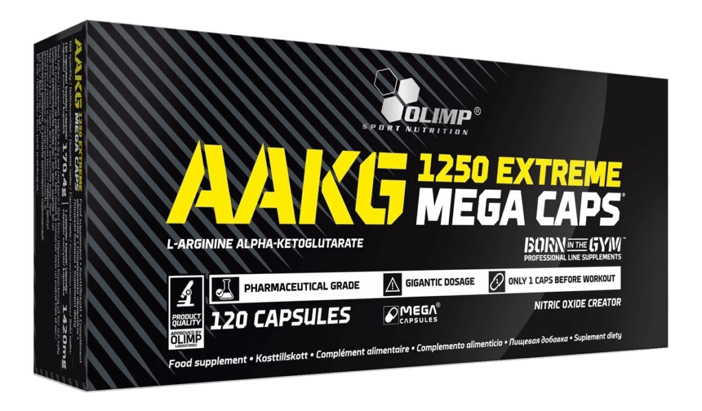OLIMP NUTRITION AAKG 1250 EXTREME 120 CAPS CLEAR