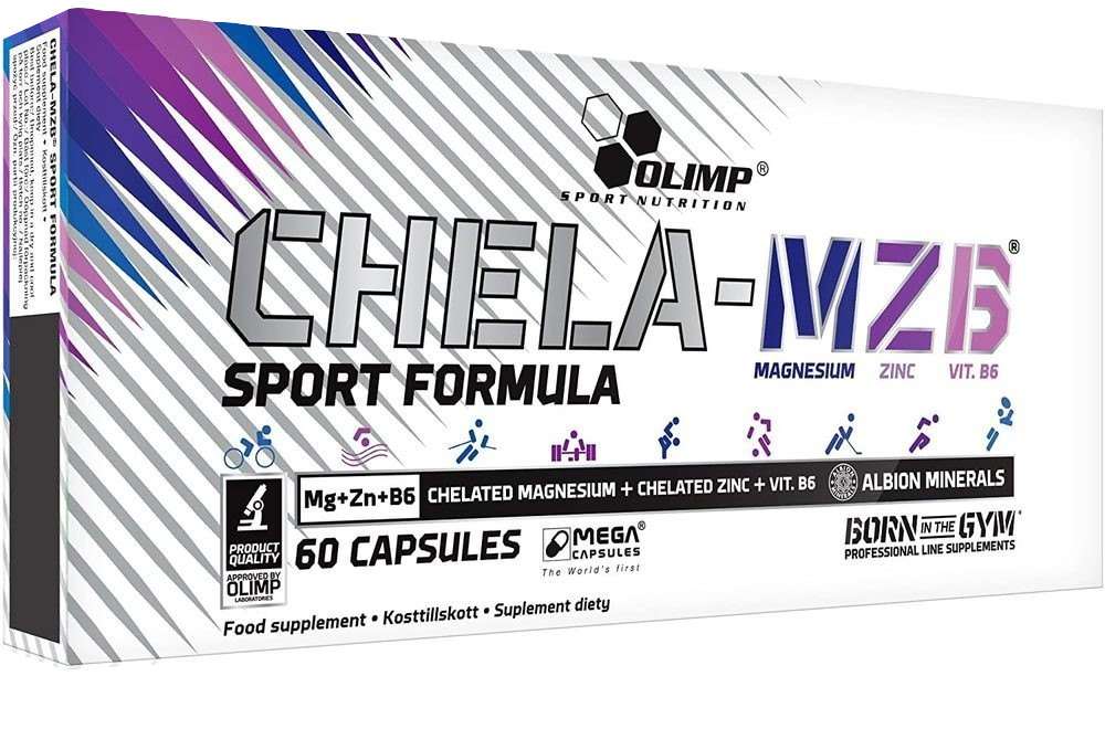 OLIMP NUTRITION CHELA-MZB SPORT FORMULA 60 CAPS CLEAR