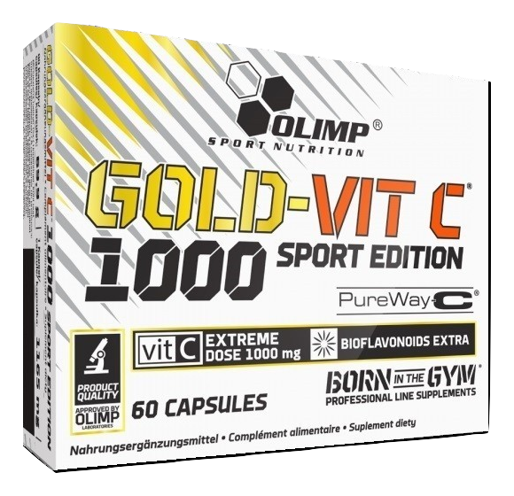 OLIMP NUTRITION GOLD-VIT C 1000 SPORT EDITION 60 CAPS CLEAR