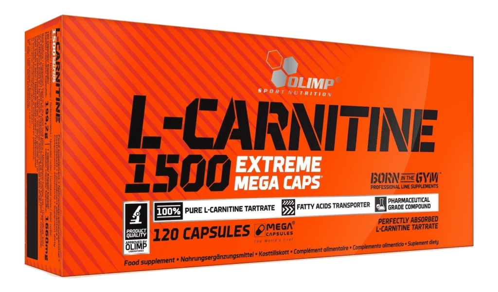 OLIMP NUTRITION L-CARNITINE 1500 EXTREME 120 MEGA CAPS CLEAR