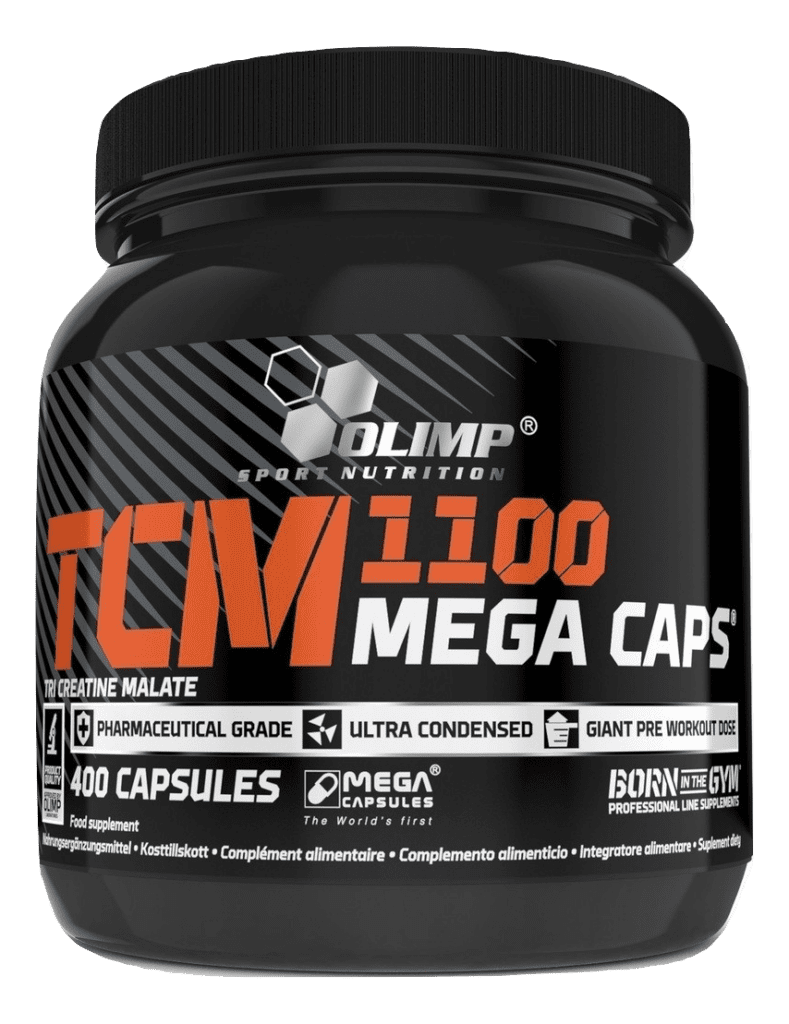OLIMP NUTRITION TCM 1100 MEGA CAPS 400 CAPS CLEAR