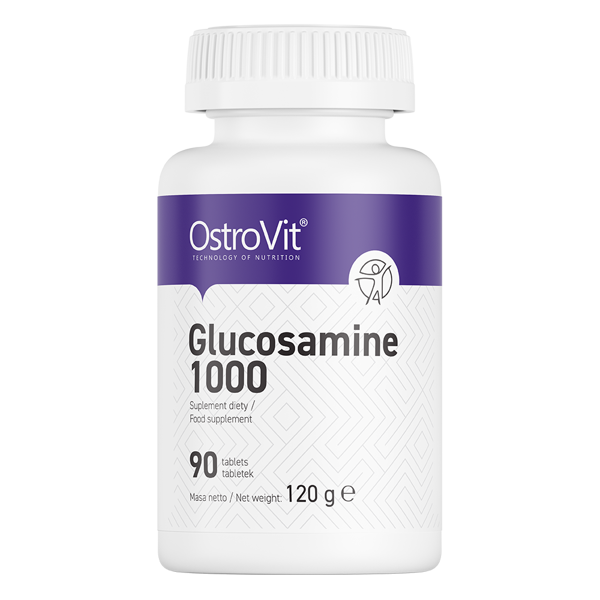 OSTROVIT GLUCOSAMINE 1000 90 TABS FRONT CLEAR
