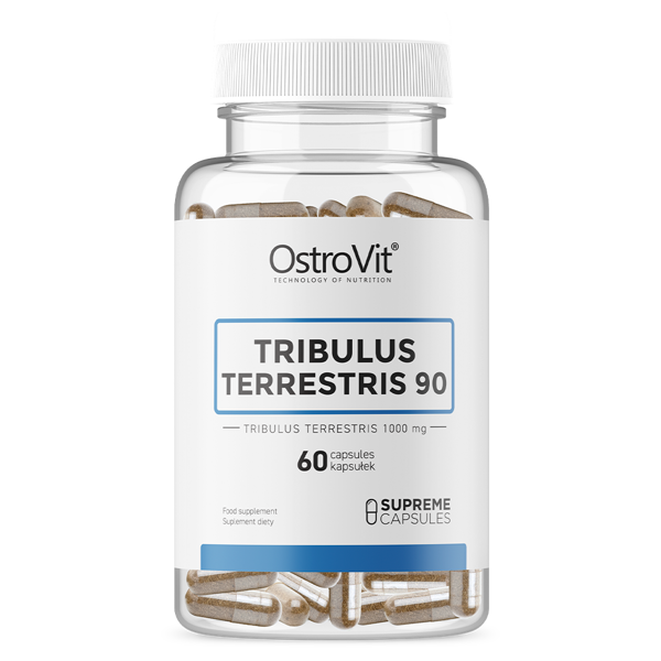 OSTROVIT TRIBULUS TERRESTRIS 90 60 SUPREME CAPS FRONT CLEAR