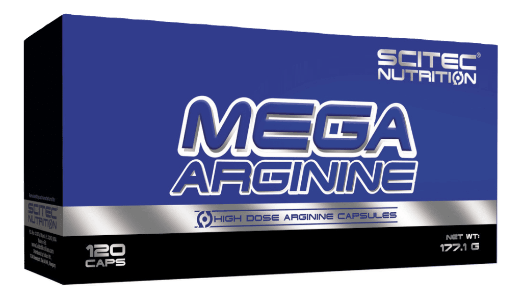 SCITEC NUTRITION MEGA ARGININE 120 CAPS CLEAR